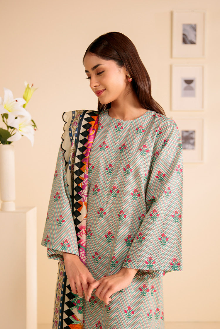 Picture of Cross Stitch -  Daily Unstitched Edit 6 - Floral Verve - Available at Raja Sahib