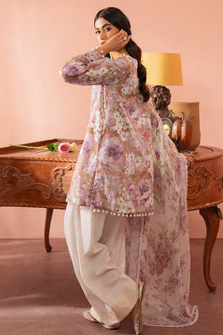 Picture of Cross Stitch - Seher Unstitched Premium Cambric Collection - Orchid Galore - Available at Raja Sahib