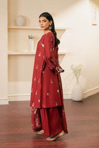 Picture of Cross Stitch - Mahiri Unstitched Embroidered Collection Vol 6 - Sylvan Red - Available at Raja Sahib