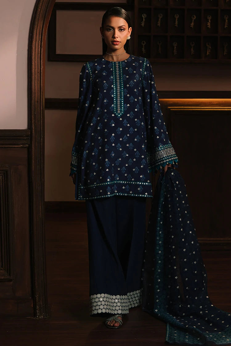 Picture of Cross Stitch - Wedding Festive Unstitched Collection - Azure Elegance - Available at Raja Sahib