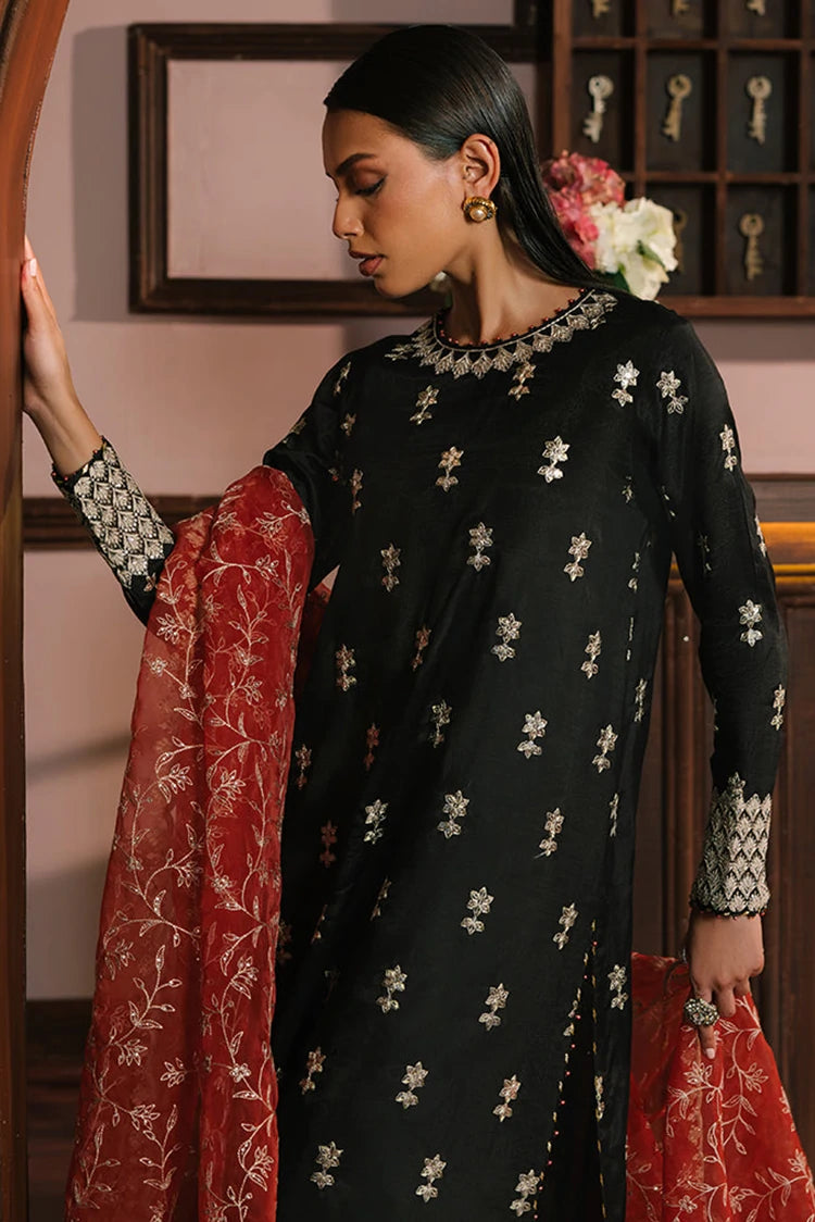 Picture of Cross Stitch - Wedding Festive Unstitched Collection - Scarlet Cinnabar - Available at Raja Sahib