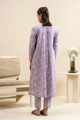 Picture of Cross Stitch - Daily Khaddar & Linen Unstitched Collection - 2 PC - Mauve Haze - Available at Raja Sahib