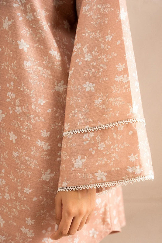 Cross Stitch - Pink Tea - 2 Piece