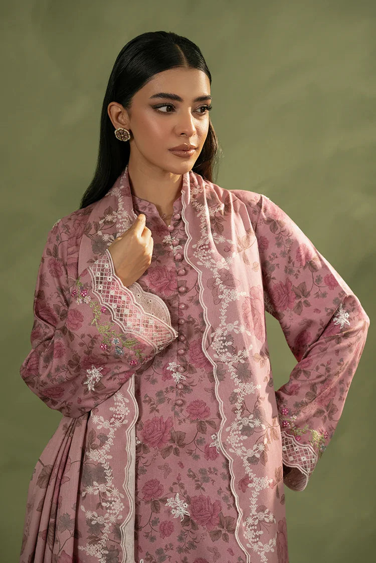 Picture of Cross Stitch - Marina Unstitched Premium Collection - Vintage Lilac - Available at Raja Sahib