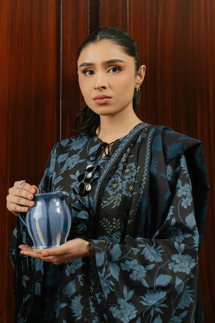 Picture of <!--ct-->Cross Stitch - Prints Daily Lawn Collection - Blue Wave - Available at Raja Sahib