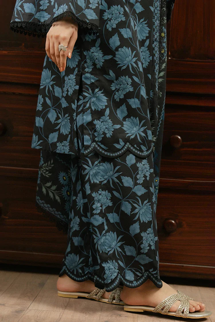 Picture of <!--ct-->Cross Stitch - Prints Daily Lawn Collection - Blue Wave - Available at Raja Sahib