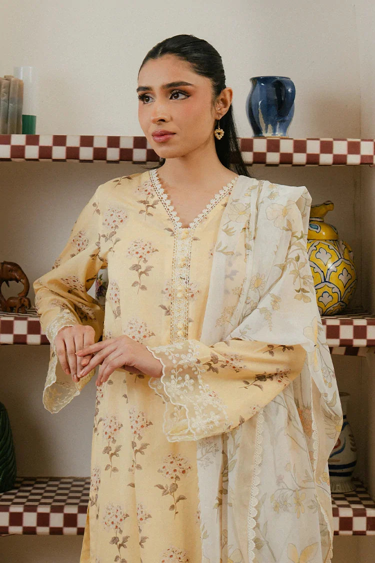 Picture of <!--cq-->Cross Stitch - Prints Daily Lawn Collection - Orchid Impression - Available at Raja Sahib