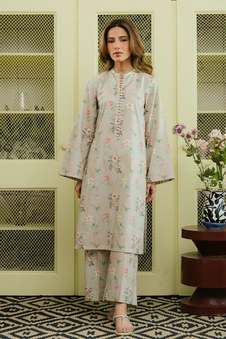 Picture of Cross Stitch - Prints Daily Lawn Collection - Serene Glam - Available at Raja Sahib