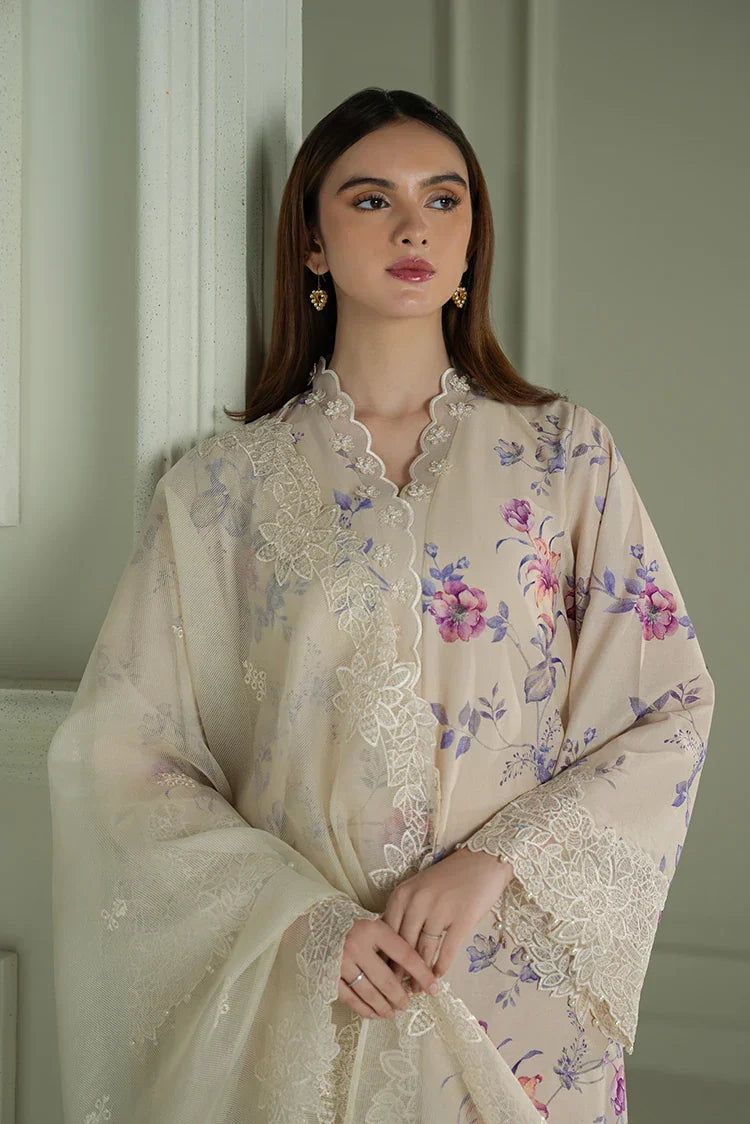 Picture of Cross Stitch - Mahiri Unstitched Embroidered Collection - Blooming Sand - Available at Raja Sahib