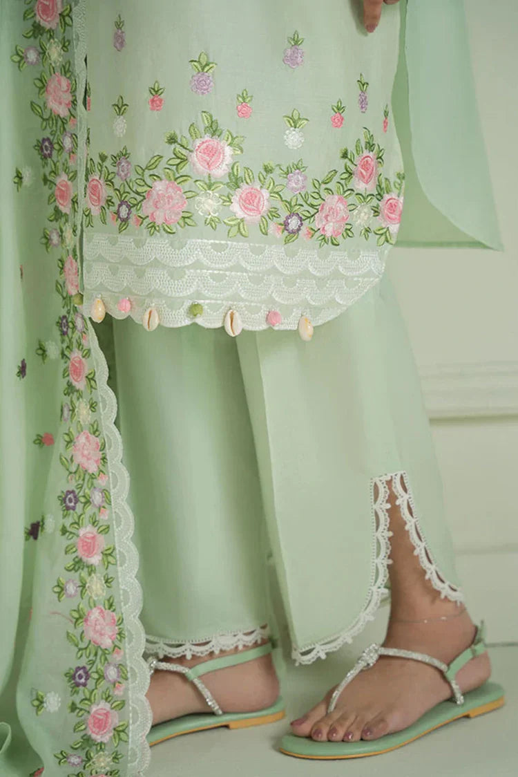 Picture of Cross Stitch - Mahiri Unstitched Embroidered Collection - Verdent Bloom - Available at Raja Sahib