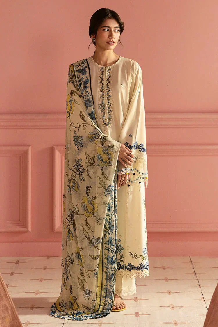 Picture of Cross Stitch - Unstitched Lawn Collection - Blue Allure - Available at Raja Sahib