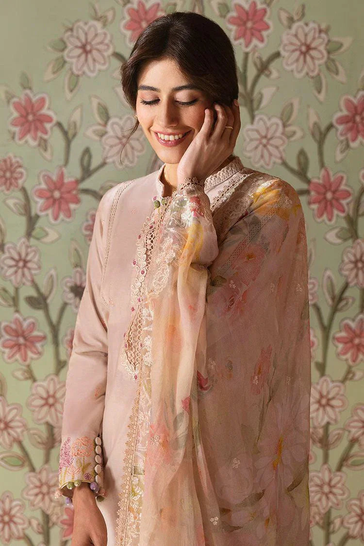Picture of Cross Stitch - Unstitched Lawn Collection - Coral Carnation - Available at Raja Sahib