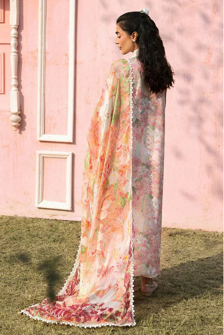 Picture of Cross Stitch - Unstitched Lawn Collection - Almond Pink - Available at Raja Sahib