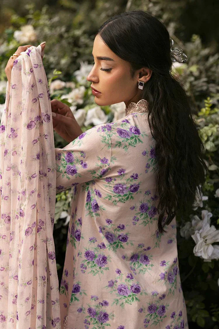 Picture of Cross Stitch - Unstitched Lawn Collection - Rosy Affair - Available at Raja Sahib