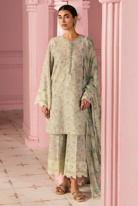 Picture of <!--cg-->Cross Stitch - Unstitched Lawn Collection - Sage Gleam - Available at Raja Sahib