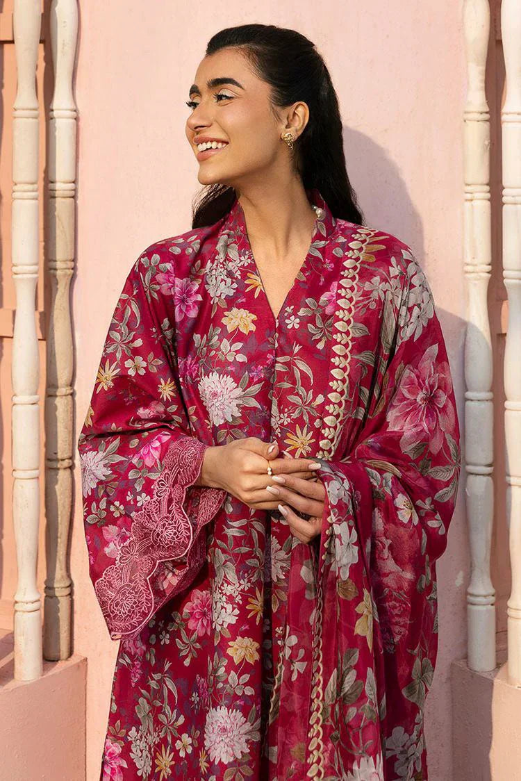 Picture of Cross Stitch - Unstitched Lawn Collection - Whimsical Zest - Available at Raja Sahib