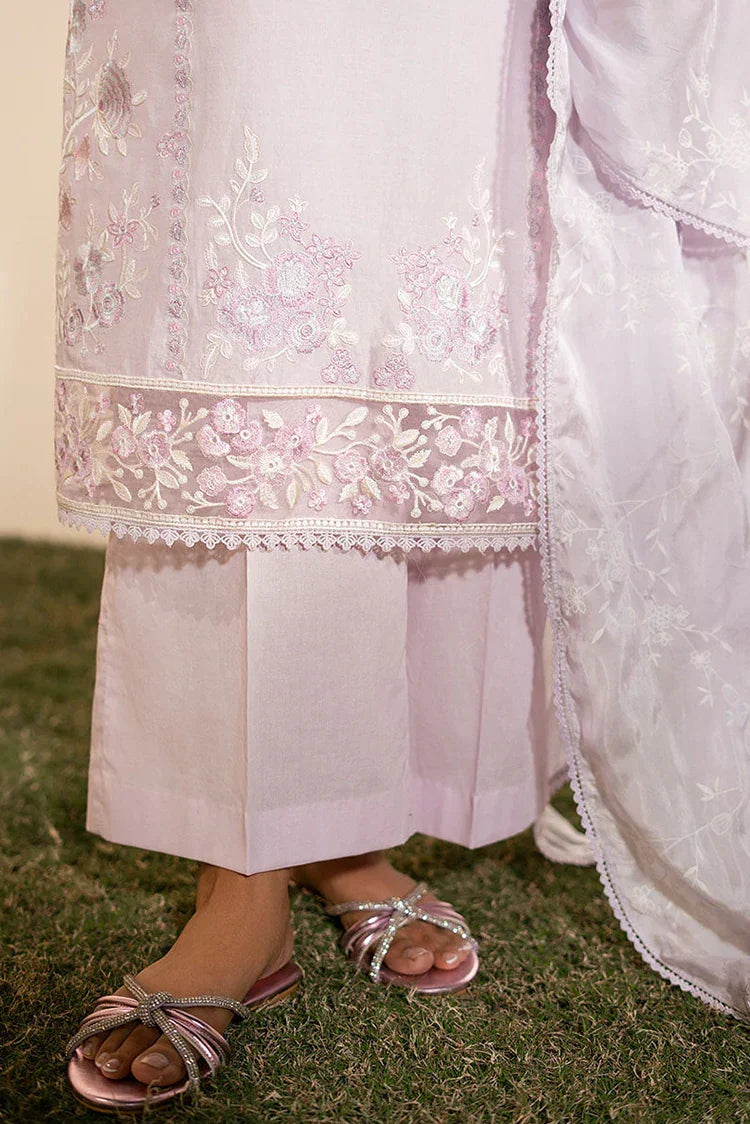 Picture of Cross Stitch - Mahiri Unstitched Embroidered Collection Vol 2 - Orchid Bliss - Available at Raja Sahib