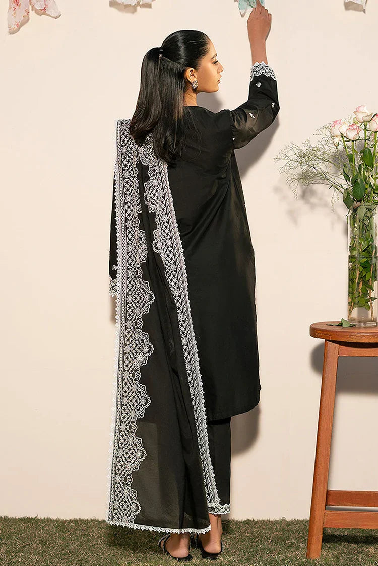 Picture of Cross Stitch - Mahiri Unstitched Embroidered Collection Vol 2 - Raven Grace - Available at Raja Sahib
