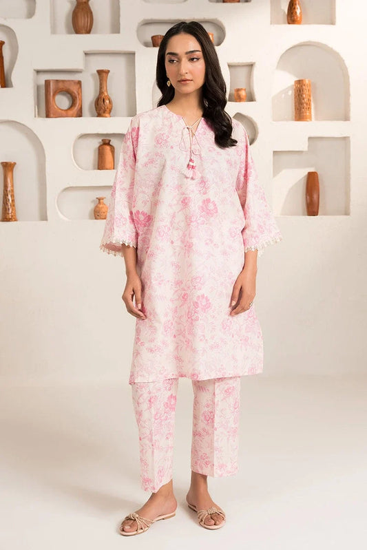 Cross Stitch - Pink Blush - 2 Piece