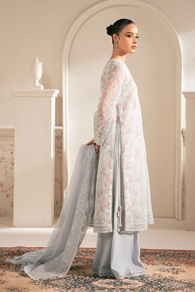 Picture of Cross Stitch - Luxe Atelier Unstitched Collection - Icy Bling - Available at Raja Sahib