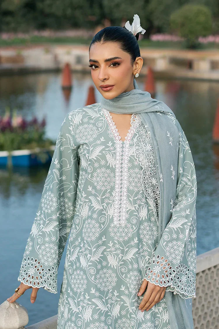 Picture of Cross Stitch - Chikankari Edit Vol 2 - Ocean Spruce - Available at Raja Sahib
