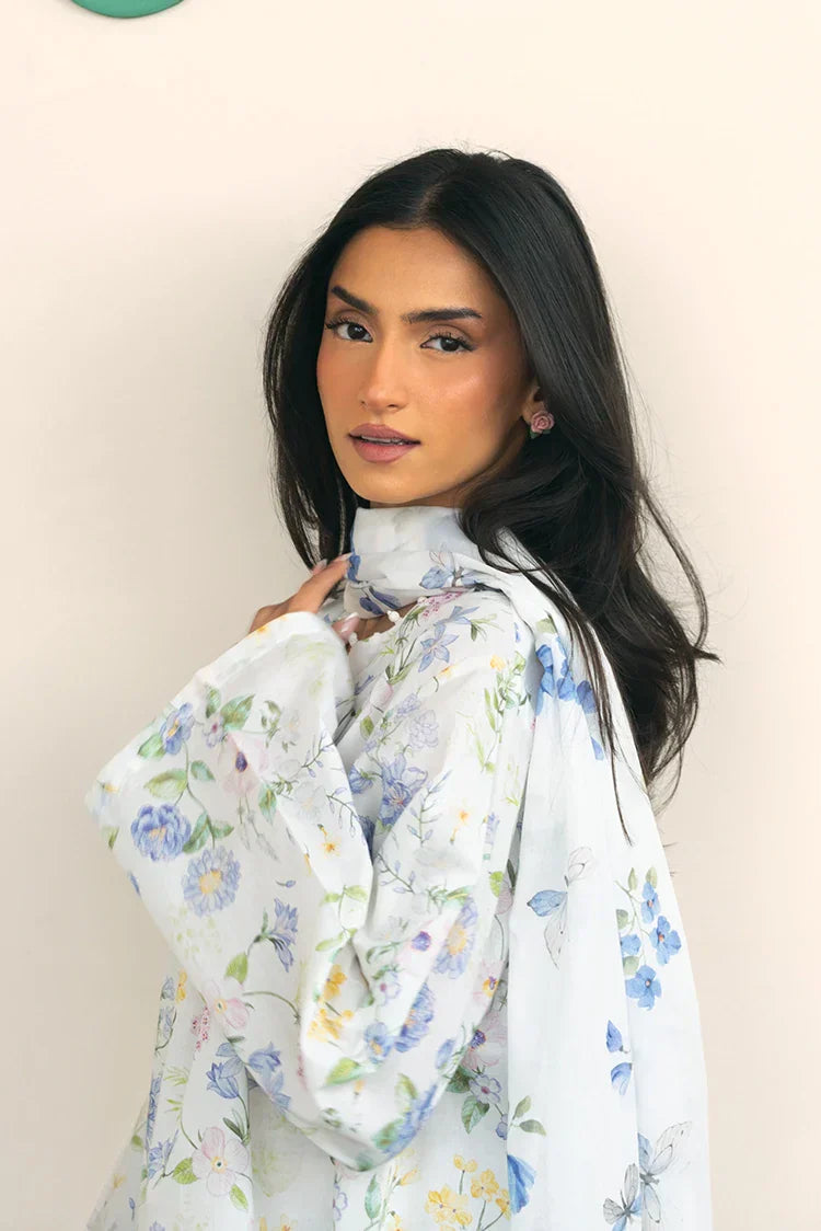 Picture of Cross Stitch - Prints Daily Lawn Collection Vol 2 - Orchid Flare - Available at Raja Sahib