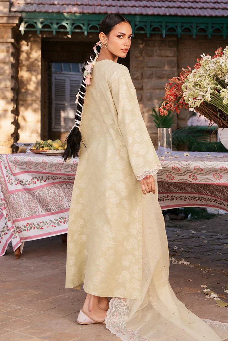 Picture of Cross Stitch - Unstitched Eid Lawn Collection - Jasmine Green - Available at Raja Sahib