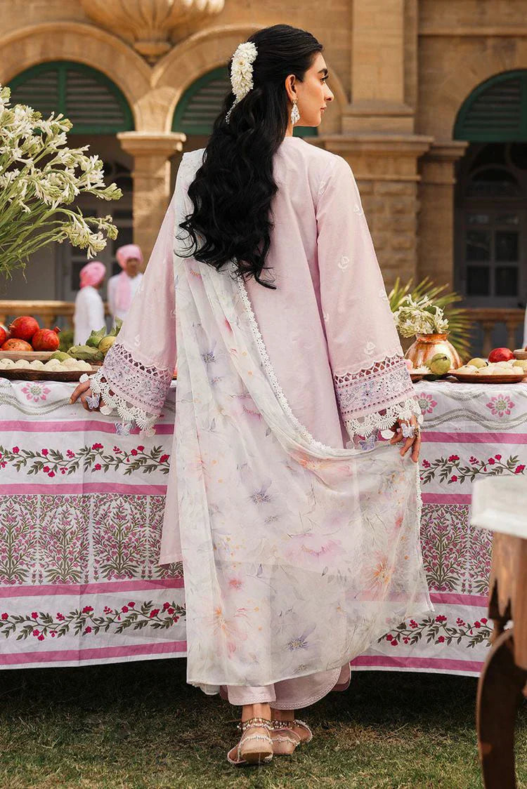 Picture of <!--by-->Cross Stitch - Unstitched Eid Lawn Collection - Dusky Lavender - Available at Raja Sahib