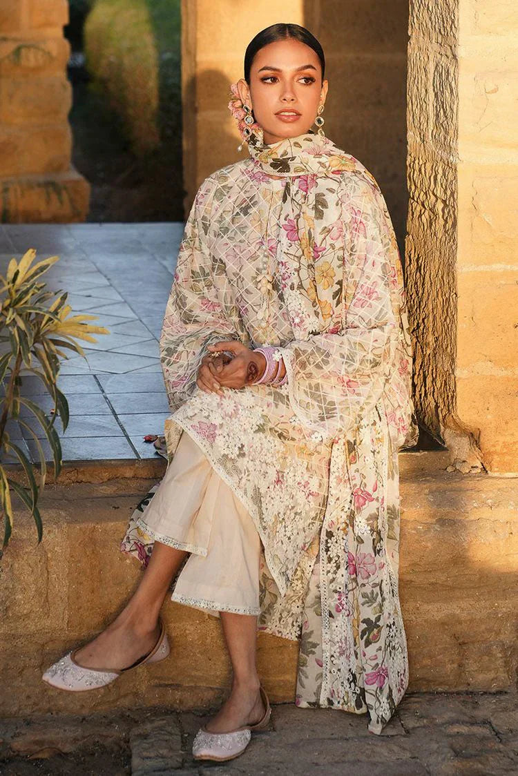 Picture of Cross Stitch - Unstitched Eid Lawn Collection - Lily Lux - Available at Raja Sahib