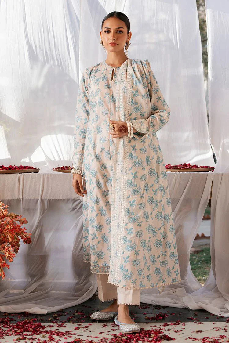 Picture of <!--bs-->Cross Stitch - Unstitched Eid Lawn Collection - Dainty Royale - Available at Raja Sahib