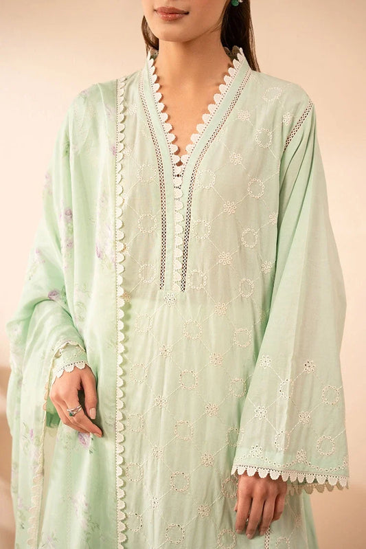 Cross Stitch - Green Somber - 2 Piece