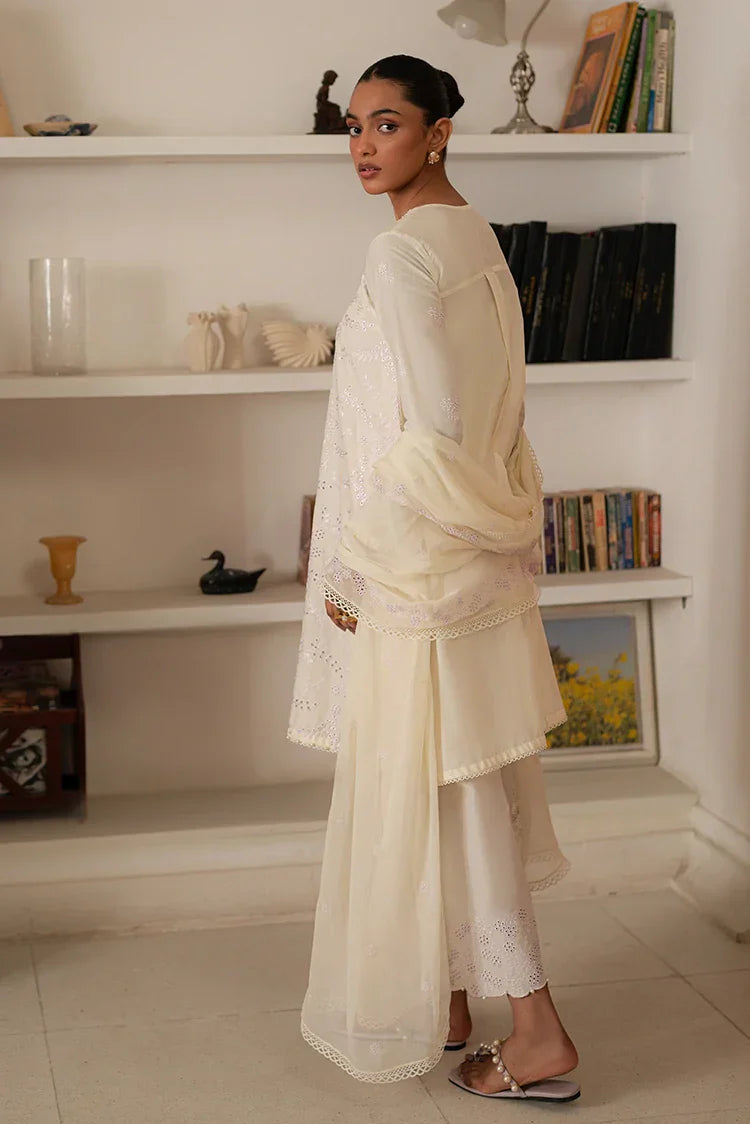 Picture of Cross Stitch - Mahiri Unstitched Embroidered Collection Vol 3 - Lavender Whisper - Available at Raja Sahib