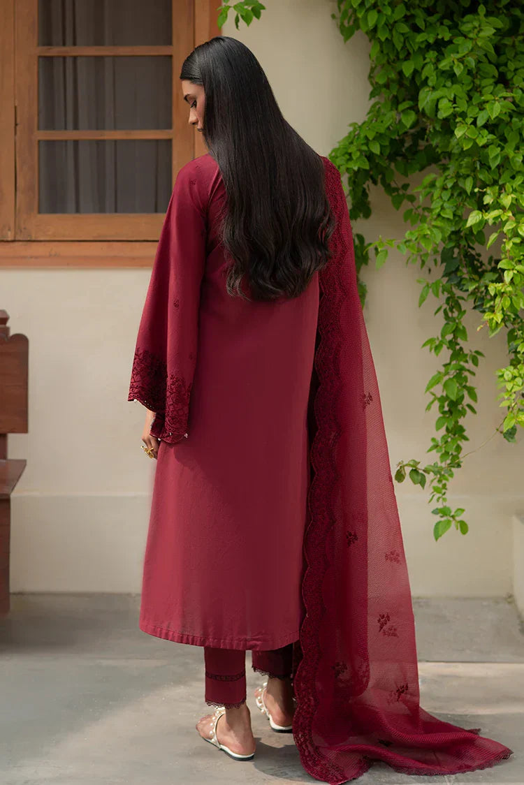 Picture of Cross Stitch - Mahiri Unstitched Embroidered Collection Vol 3 - Ruby Glint - Available at Raja Sahib