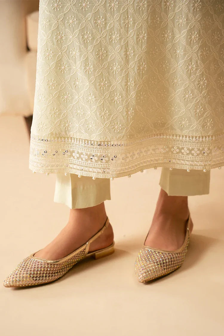 Picture of Cross Stitch - Luxe Atelier Unstitched Luxury Collection - Soft Breeze - Available at Raja Sahib