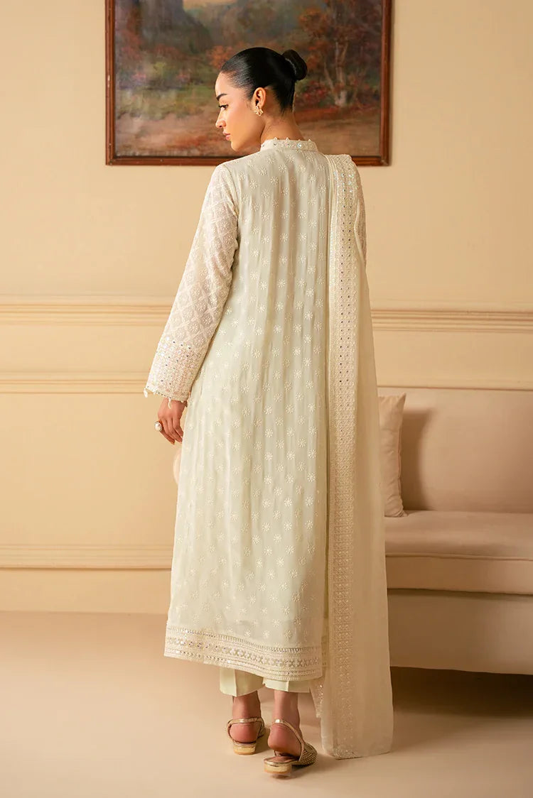 Picture of Cross Stitch - Luxe Atelier Unstitched Luxury Collection - Soft Breeze - Available at Raja Sahib