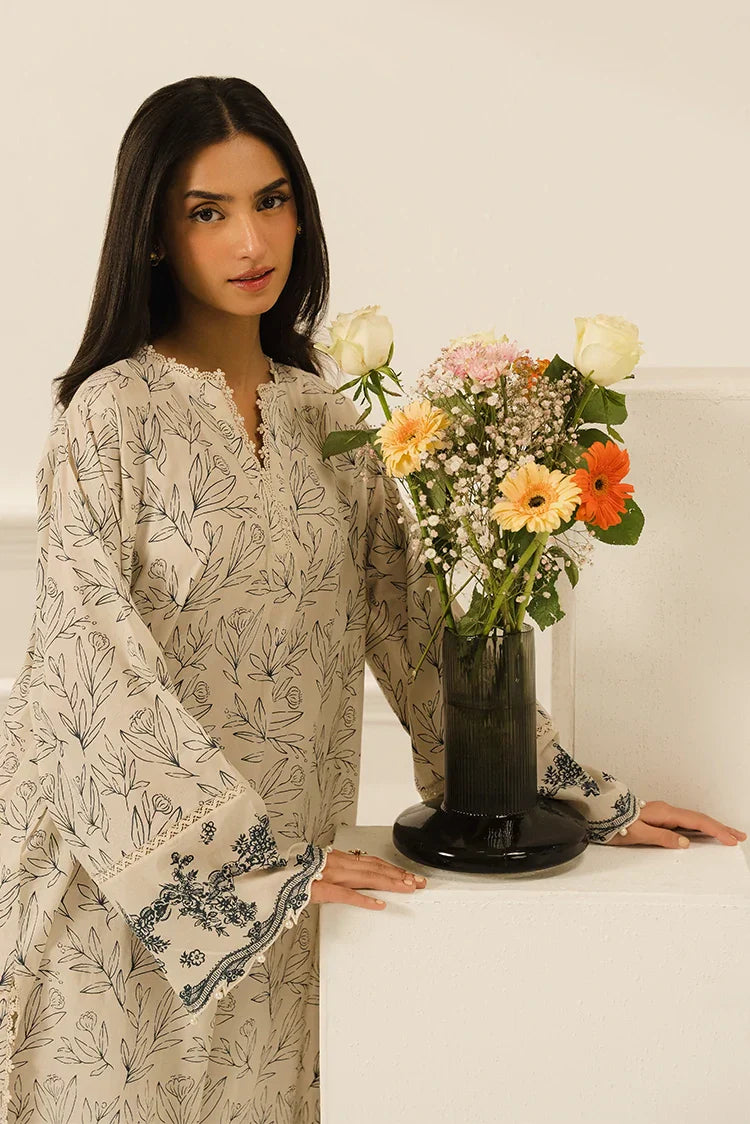 Picture of Cross Stitch - Prints Daily Lawn Collection Vol 3 - Dusty Glint - Available at Raja Sahib