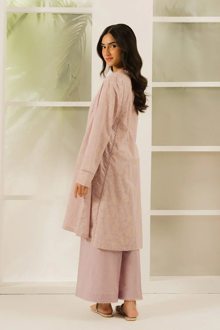 Picture of Cross Stitch - Prints Daily Lawn Collection Vol 3 - Soft Berry - Available at Raja Sahib