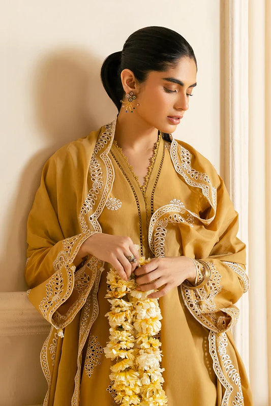 Picture of <!--be-->Cross Stitch - Chikankari Edit Vol 3 - Meadow Gold - Available at Raja Sahib