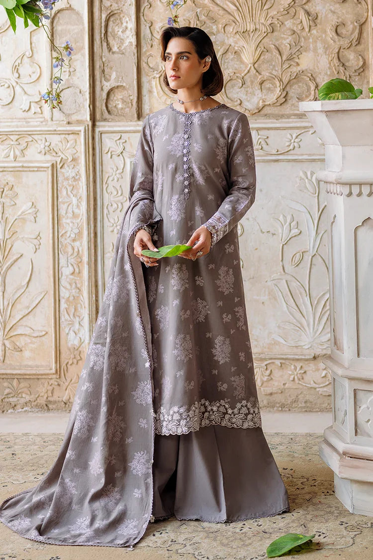 Picture of <!--ba-->Cross Stitch - Unstitched Eid Lawn - Desert Taupe - Available at Raja Sahib