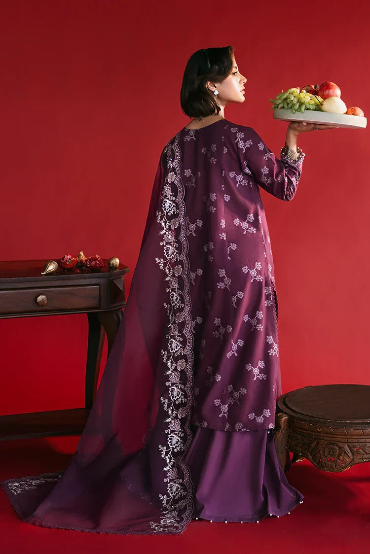 Picture of <!--az-->Cross Stitch - Unstitched Eid Lawn - Deep Flare - Available at Raja Sahib