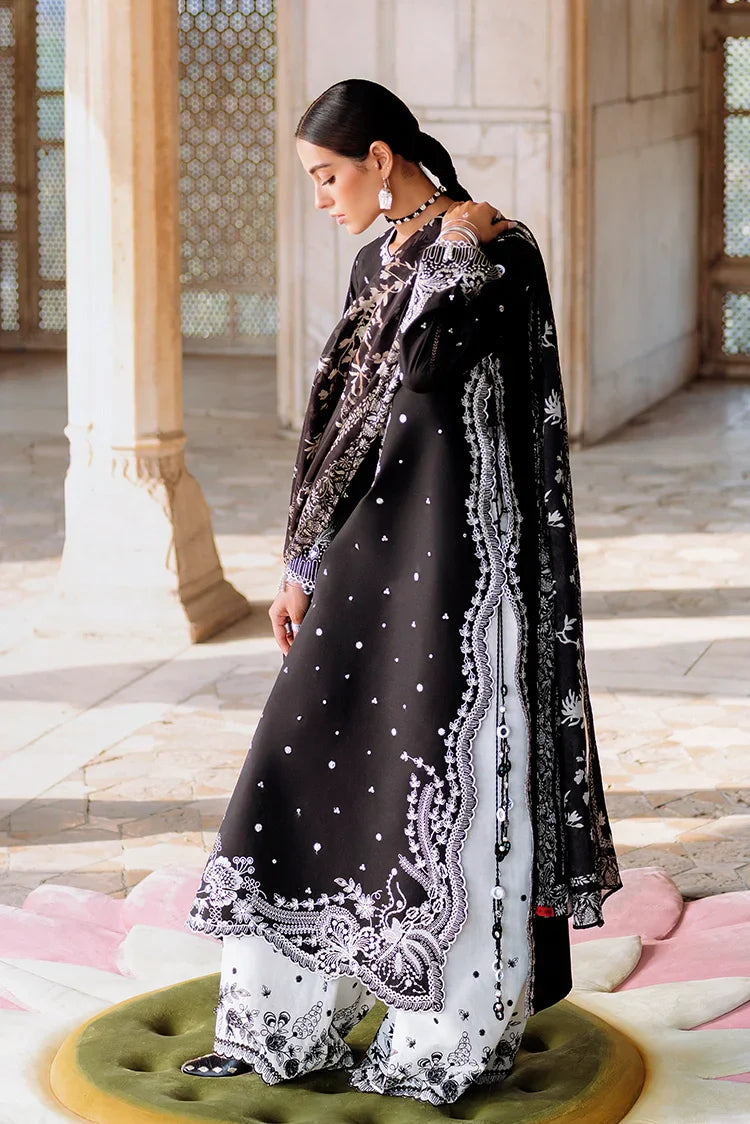 Picture of <!--av-->Cross Stitch - Unstitched Eid Lawn - Ebony Vogue - Available at Raja Sahib