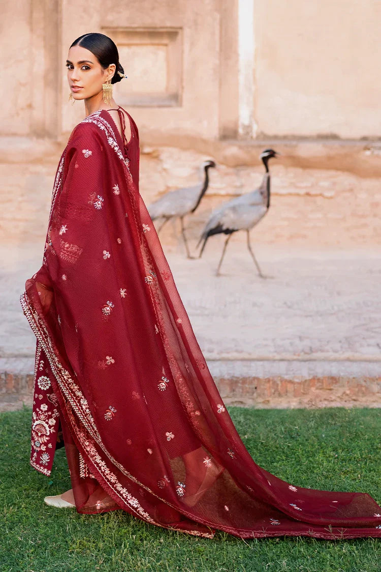 Picture of Cross Stitch - Unstitched Eid Lawn - Rouge Zest - Available at Raja Sahib