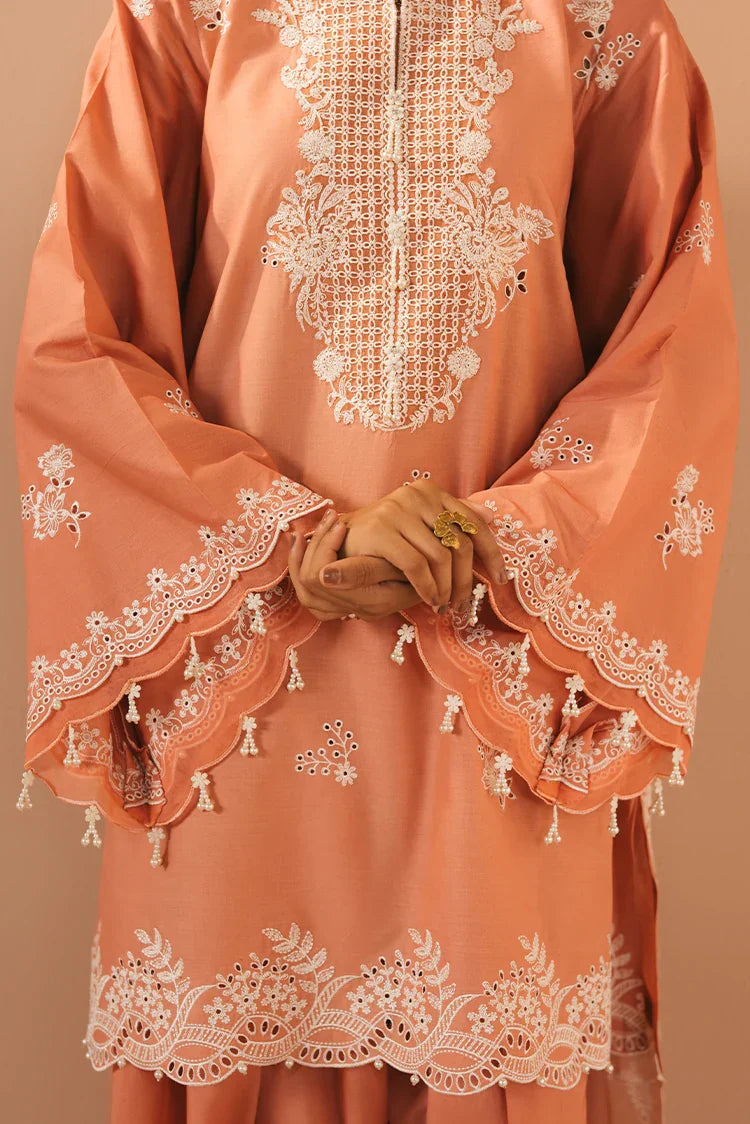 Picture of <!--z-->Cross Stitch - Mahiri Unstitched Embroidered Collection Vol 4 - Coral Charm - Available at Raja Sahib