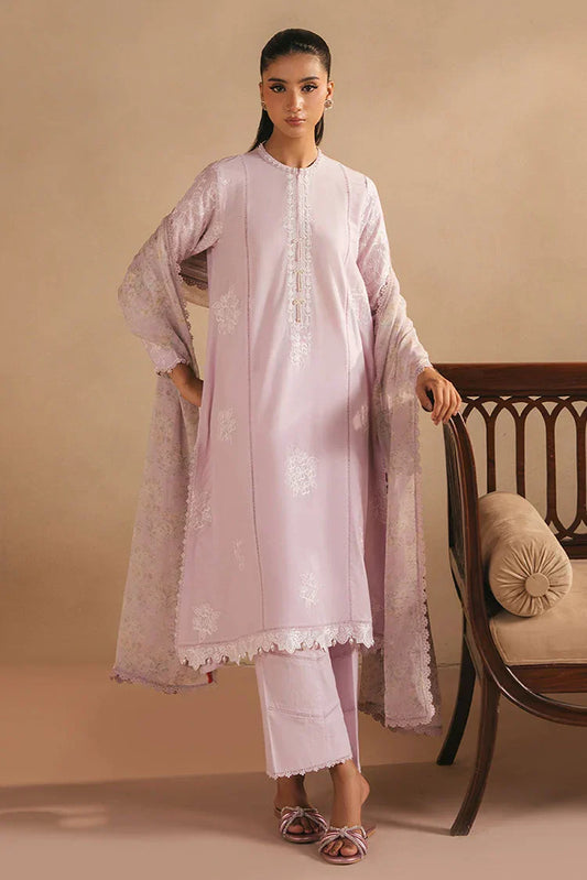 Picture of <!--w-->Cross Stitch - Mahiri Unstitched Embroidered Collection Vol 4 - Lavender Dream - Available at Raja Sahib