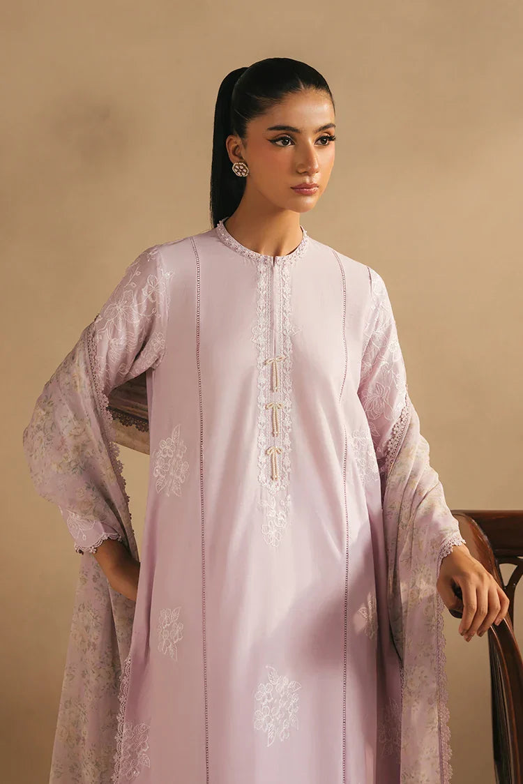 Picture of <!--w-->Cross Stitch - Mahiri Unstitched Embroidered Collection Vol 4 - Lavender Dream - Available at Raja Sahib