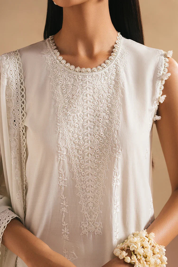 Picture of <!--u-->Cross Stitch - Mahiri Unstitched Embroidered Collection Vol 4 - Misty Green - Available at Raja Sahib