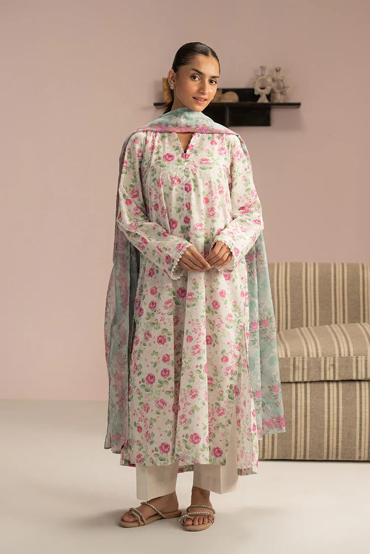 Picture of Cross Stitch - Prints Daily Lawn Collection Vol 4 - Tropical Gem - Available at Raja Sahib