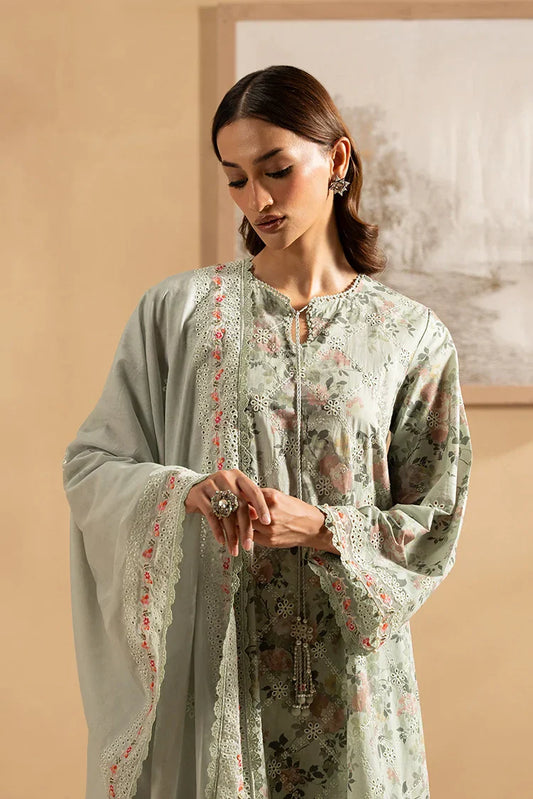 Picture of <!--g-->Cross Stitch - Mahiri Unstitched Embroidered Collection Vol 5 - Dewy Meadow - Available at Raja Sahib