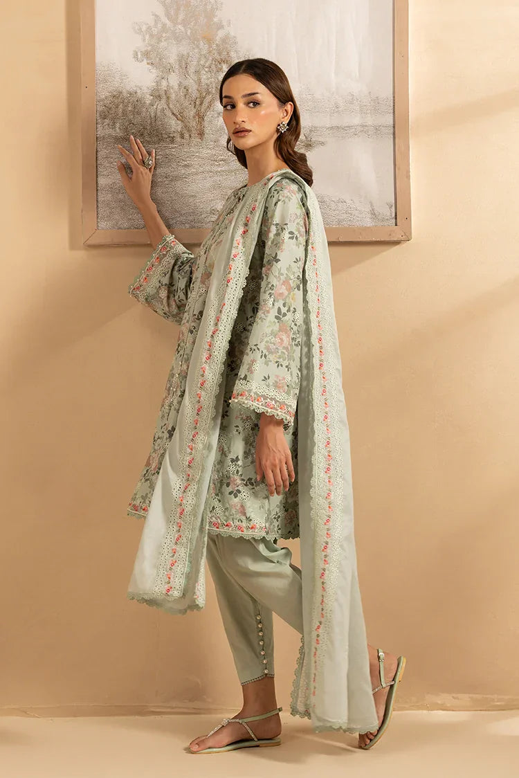 Picture of <!--g-->Cross Stitch - Mahiri Unstitched Embroidered Collection Vol 5 - Dewy Meadow - Available at Raja Sahib