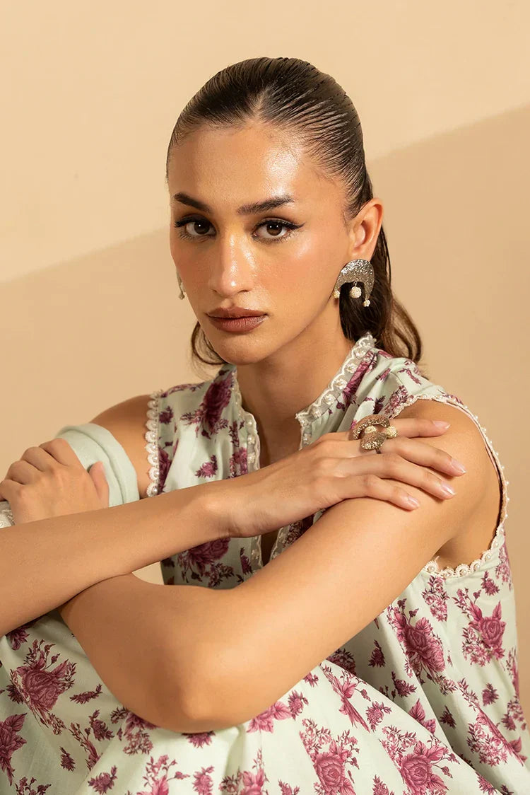 Picture of <!--c-->Cross Stitch - Mahiri Unstitched Embroidered Collection Vol 5 - Pistachio Dust - Available at Raja Sahib